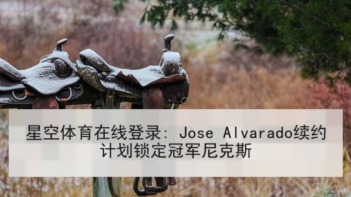 星空体育在线登录: Jose Alvarado续约计划锁定冠军尼克斯